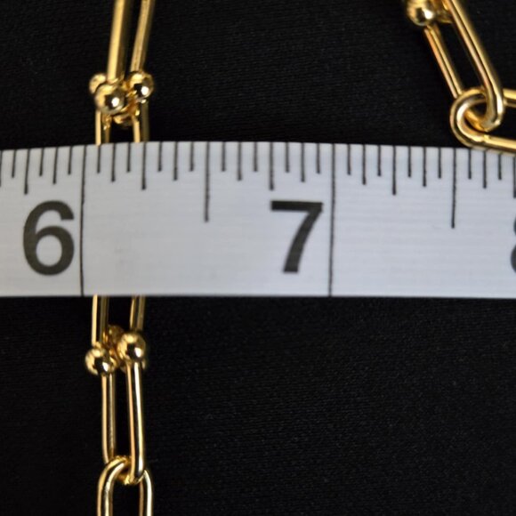 21k Bracelet Hardwarelink design - Picture 11 of 14